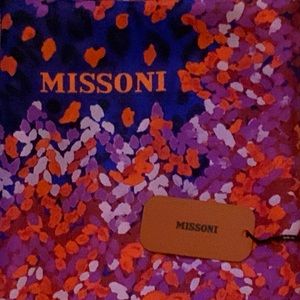 Missoni Silk Scarf, New with Tags